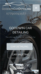 Mobile Screenshot of goodwincardetailing.co.uk